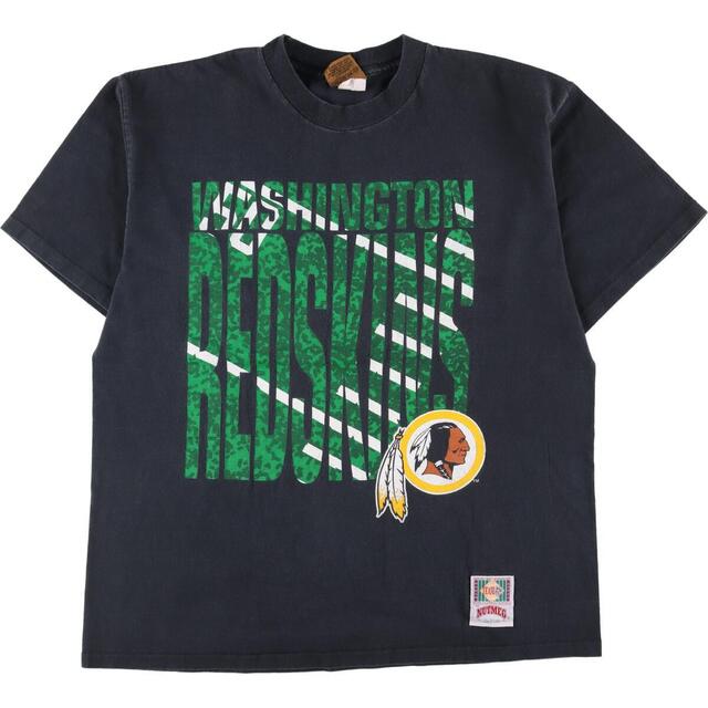 90年代 NFL Washington Commanders ワシントンコマンダーズ スポーツプリントTシャツ USA製 メンズL ヴィンテージ /eaa327305
