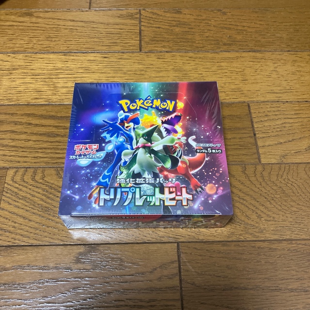 ポケモンカード　強化拡張パック トリプレットビート シュリンク付 1BOX