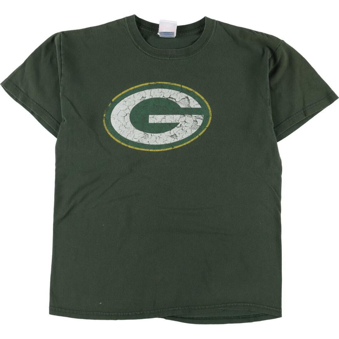 TEAM APPAREL NFL GREEN BAY PACKERS グリーンベイパッカーズ スポーツプリントTシャツ メンズM /eaa326893