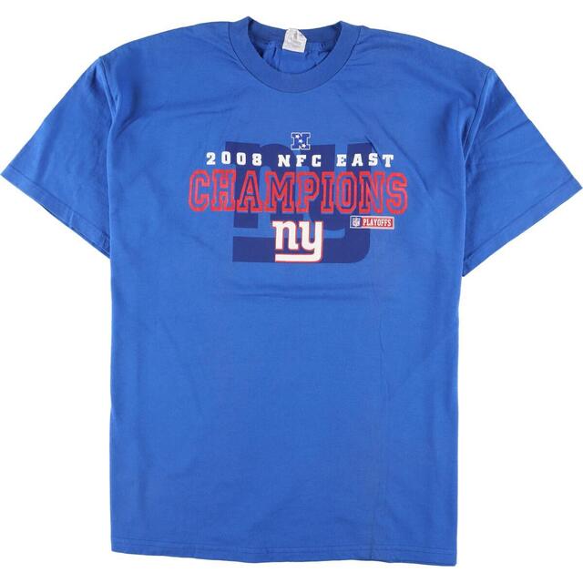 ALSTYLE APPAREL＆ACTIVEWEAR NFL NEWYORK GIANTS ニューヨークジャイアンツ スポーツプリントTシャツ メンズXL /eaa327307
