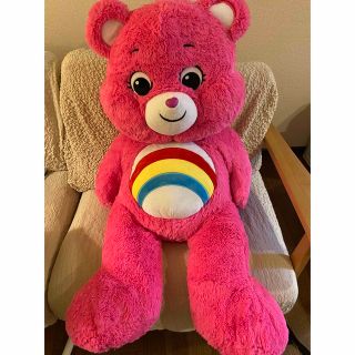 ケアベア(CareBears)の大きな　ケアベア　ピンク(ぬいぐるみ)