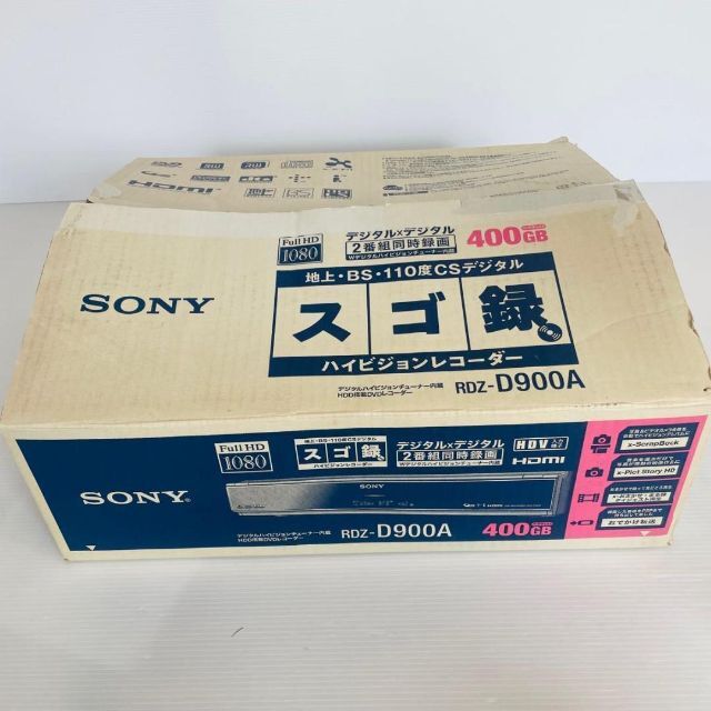新品】SONY DVDレコーダー RDZ-D900A スゴ録 正規 www.gold-and-wood.com