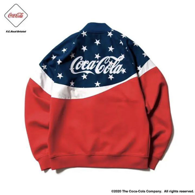 F.C.R.B.(エフシーアールビー)のFCRB COCA-COLA 20SS PDK JACKET  コカコーラ メンズのトップス(ジャージ)の商品写真