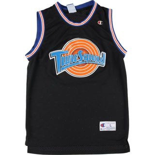 チャンピオン(Champion)の古着 チャンピオン Champion SPACE JAM スペースジャム メッシュタンクトップ ゲームシャツ メンズM /eaa326900(タンクトップ)