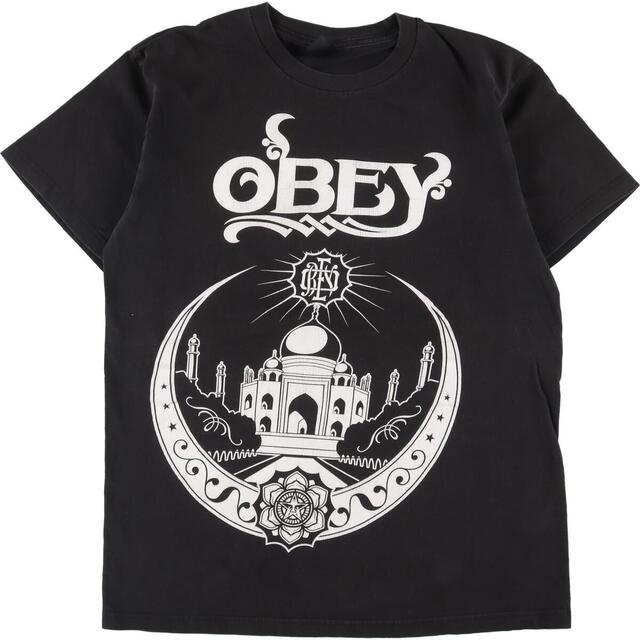 OBEY プリントTシャツ USA製 メンズM /eaa324674