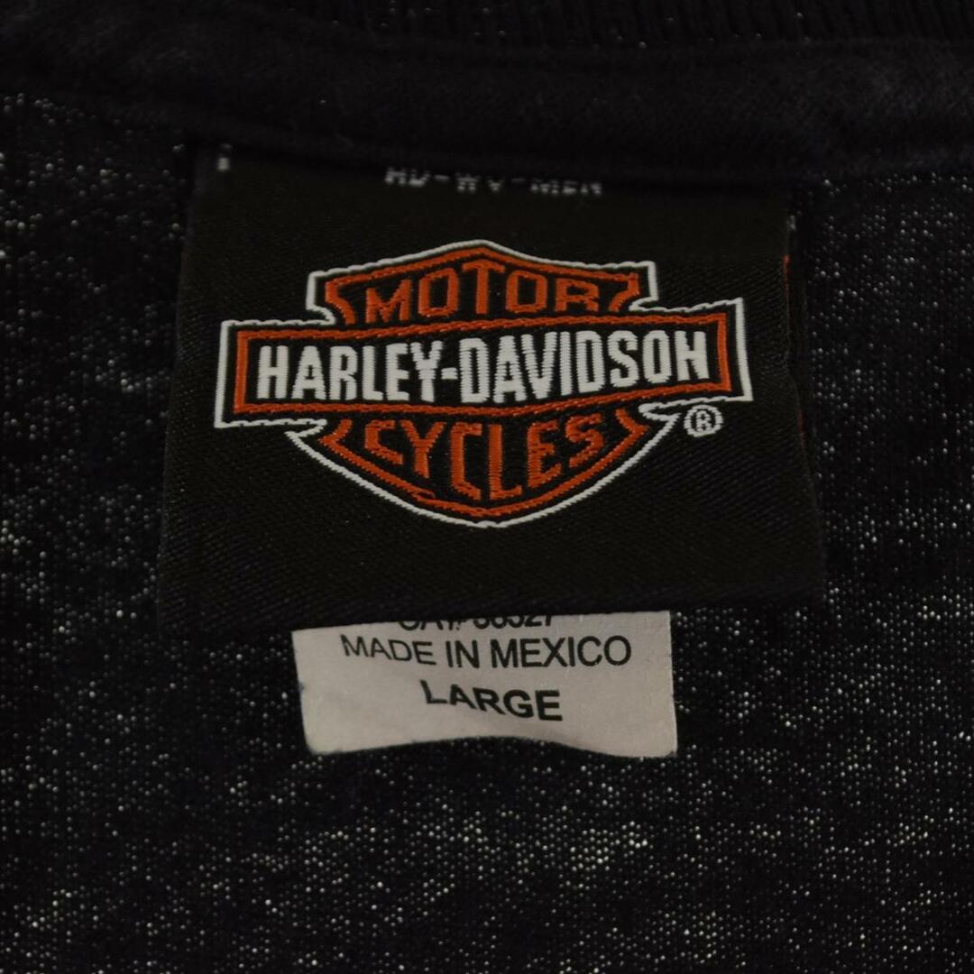 ハーレーダビッドソン Harley-Davidson 両面プリント モーターサイクル バイクTシャツ メンズL /eaa317265