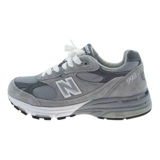 ニューバランス(New Balance)のNEW BALANCE ニューバランス スニーカー MR993GL  USA製 ローカット スニーカー グレー系 25cm【中古】(スニーカー)