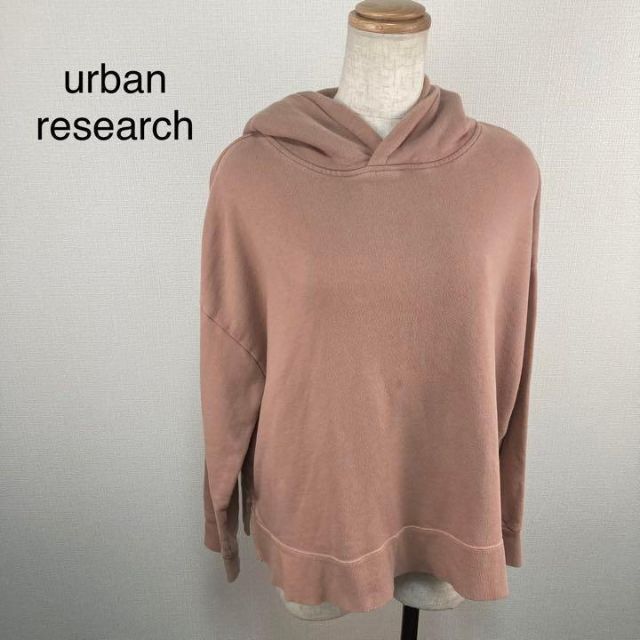 urban research パーカー　フリーサイズ　ピンク