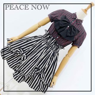 ピースナウ(PEACE NOW)の«PEACE NOW» ゴシック ロリータ ゴスロリ ストライプ スカート 春夏(セット/コーデ)