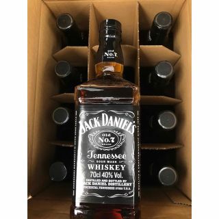 ジャックダニエル(JACK DANIEL'S)の新品未開封　ジャックダニエル  Old No.7 700ml 12本 (ウイスキー)