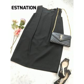 Estnation/ほぼ新品/フォーマル/ブラック/デートに/ウェディング