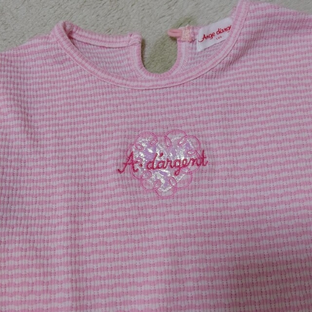 トップス2枚セット キッズ/ベビー/マタニティのキッズ服女の子用(90cm~)(Tシャツ/カットソー)の商品写真