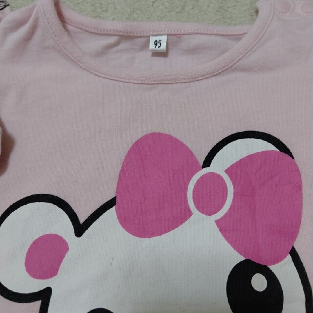 トップス2枚セット キッズ/ベビー/マタニティのキッズ服女の子用(90cm~)(Tシャツ/カットソー)の商品写真