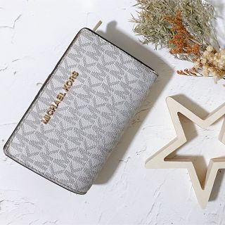 マイケルコース(Michael Kors)のマイケルコース MICHAEL KORS BIFLD 折り財布 VANILLA(財布)