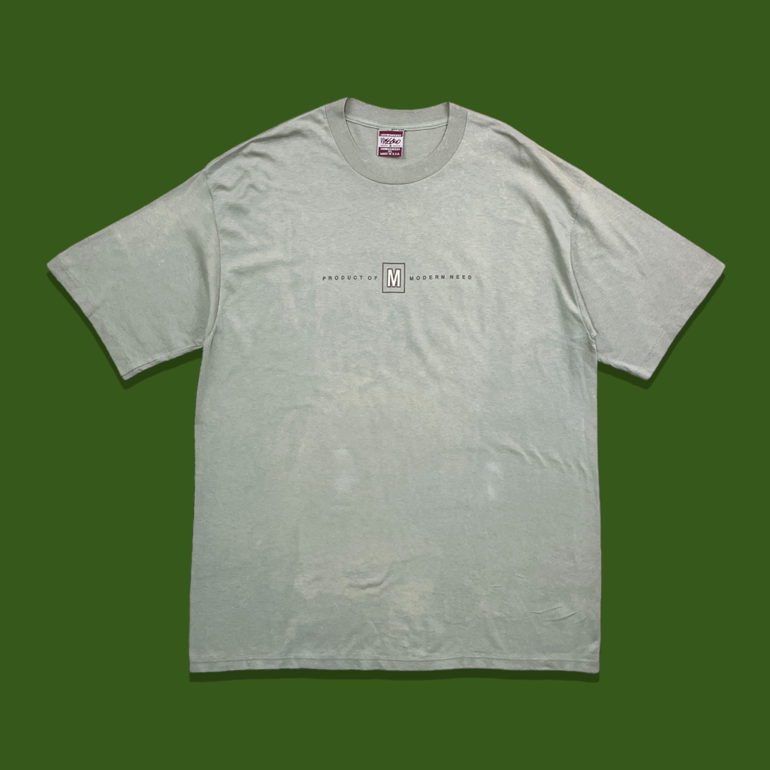 BROOKLYN B LOGO TEE-007GREEN カラ- 新品未使用