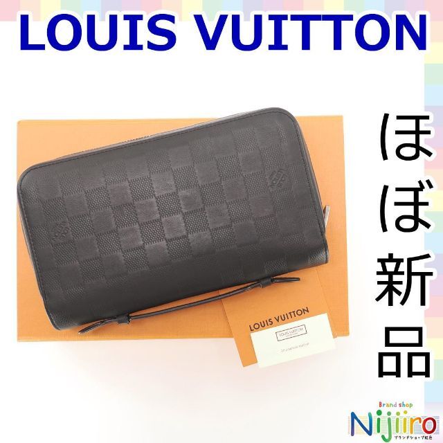 数量は多】 LOUIS ジッピーXL 1349 アンフィニ ダミエ LV 【ほぼ新品