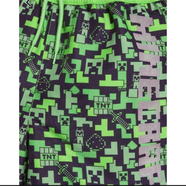 NEXT(ネクスト)の新品　next  マインクラフト  水着　スイムパンツ　6y キッズ/ベビー/マタニティのキッズ服男の子用(90cm~)(水着)の商品写真