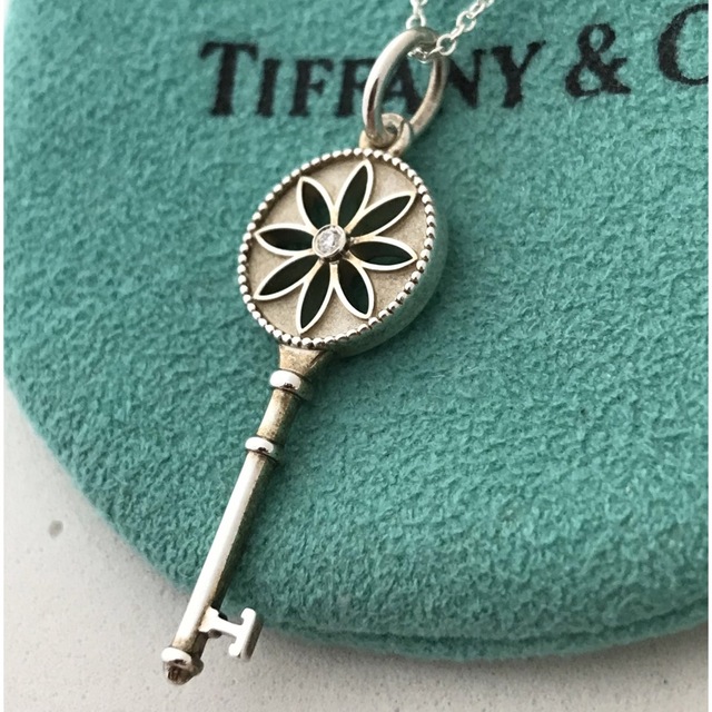 超ポイント祭?期間限定】 Tiffany デイジーキー1P ネックレス