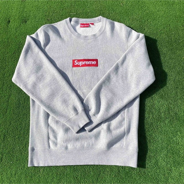 supreme/シュプリームbox logo crewneck スウェット 夏セール開催中