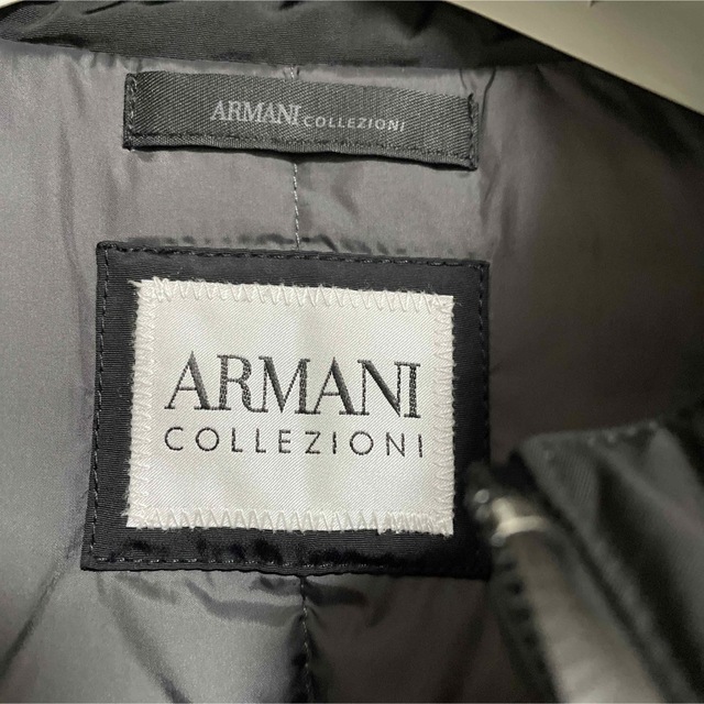 アルマーニコレツィオーニ ダウンジャケット ブラック メンズ armani