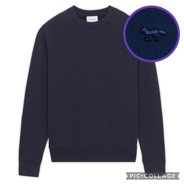 トーナルフォックスパッチ スウェット MAISON KITSUNE メゾンキツネ