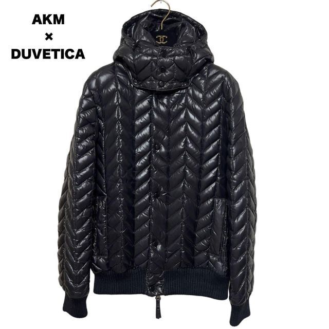 AKM×DUVETICA 別注 ダウンジャケット ブラック M クロアチア製 - www