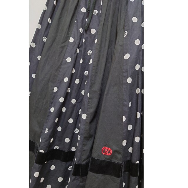 FRAPBOIS(フラボア)のお値下げ☆フラボア　DOMDOM　ドットスカート　Ａラインスカート レディースのスカート(ロングスカート)の商品写真