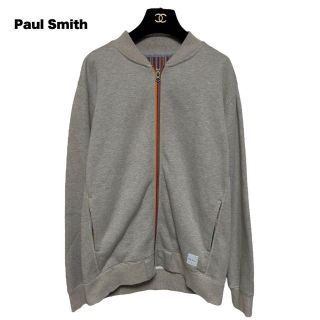 ポールスミス(Paul Smith)の【美品】Paul Smith ポールスミス マルチストライプブルゾン グレー M(パーカー)