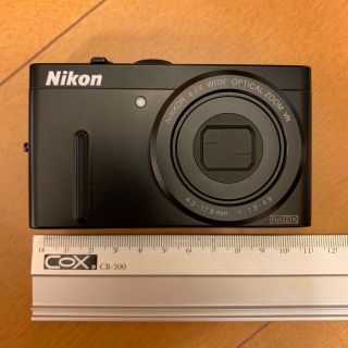 ニコン(Nikon)の美品 Nikon ニコン デジタルカメラCOOLPIX P300 黒 コンデジ(コンパクトデジタルカメラ)