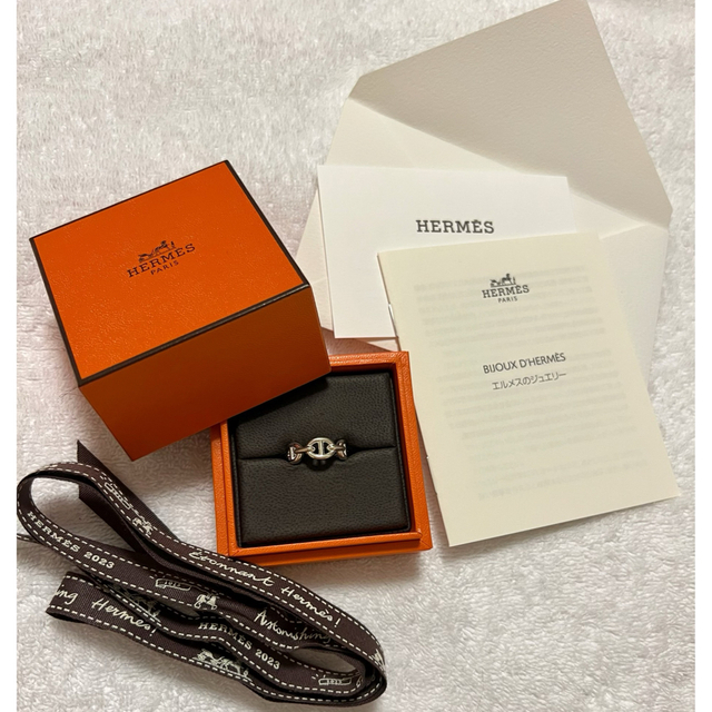 Hermes(エルメス)の新品 HERMES シェーヌダンクル 47 7号 指輪 ブレスレット リング レディースのアクセサリー(リング(指輪))の商品写真