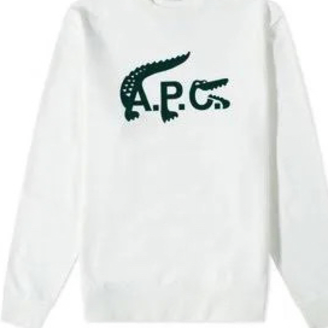 A.P.C アーペーセー　トップス　トレーナー　プリントロゴ　アメリカ購入