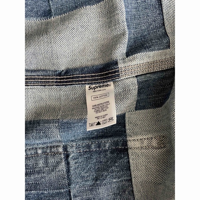 Supreme 21SS Patched Denim Vest 4