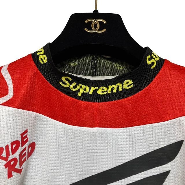 Supreme(シュプリーム)のSupreme Honda Fox Racing Moto Jersey Top メンズのトップス(Tシャツ/カットソー(七分/長袖))の商品写真