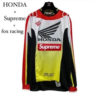 シュプリーム(Supreme)のSupreme Honda Fox Racing Moto Jersey Top(Tシャツ/カットソー(七分/長袖))