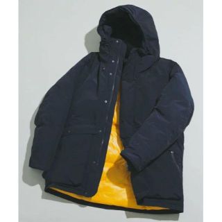 ナンガ(NANGA)の【完売品】別注 NANGA × EKAL マウンテンダウンジャケット 紺 L(ダウンジャケット)