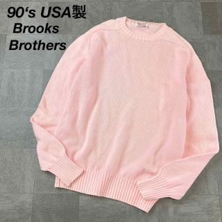 Brooks Brothers ローゲージ コットンニット モスグリーン