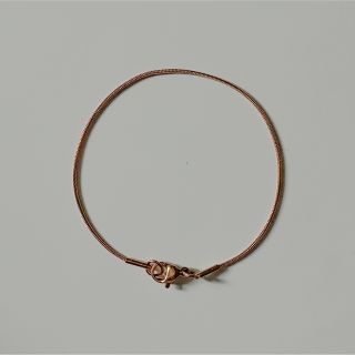 ビューティアンドユースユナイテッドアローズ(BEAUTY&YOUTH UNITED ARROWS)のSnake chain short bracelet pink No.1040(ブレスレット/バングル)