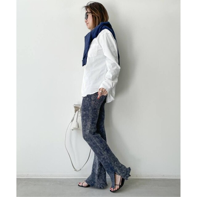 L'Appartement DEUXIEME CLASSE(アパルトモンドゥーズィエムクラス)のL'Appartement【FRANK&EILEEN】Washed Shirt レディースのトップス(シャツ/ブラウス(長袖/七分))の商品写真