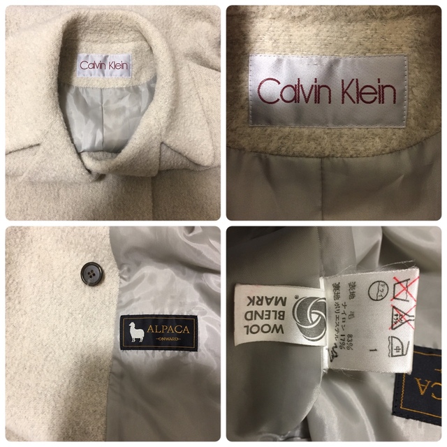 Calvin Klein(カルバンクライン)のCalvin Klein カルバンクライン チェスターコート ピーコート レディースのジャケット/アウター(チェスターコート)の商品写真