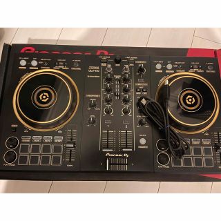 パイオニア(Pioneer)のあらん様専用　DDJ400ゴールド + Pioneerベッドホン + スピーカ(DJコントローラー)