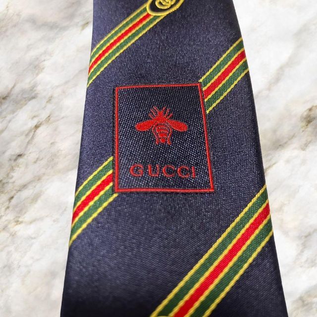 Gucci(グッチ)の【新品未使用】GUCCI グッチ GG柄 シルク100%高級ネクタイ メンズのファッション小物(ネクタイ)の商品写真