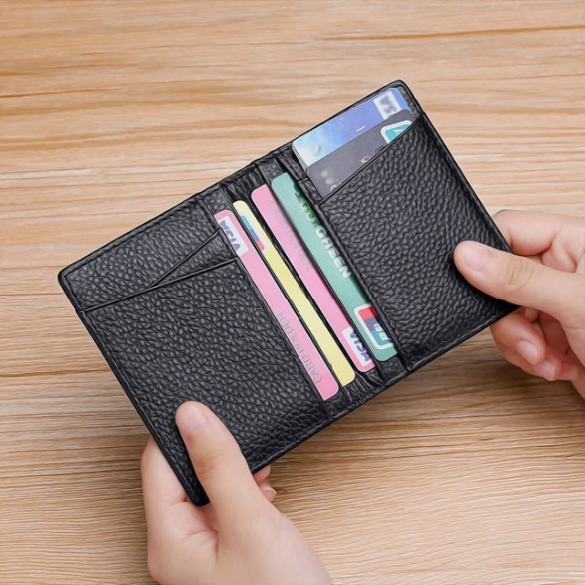 【特価セール】[KAKUYI] 極薄財布 カードケース メンズ 小さい 本革 薄 3
