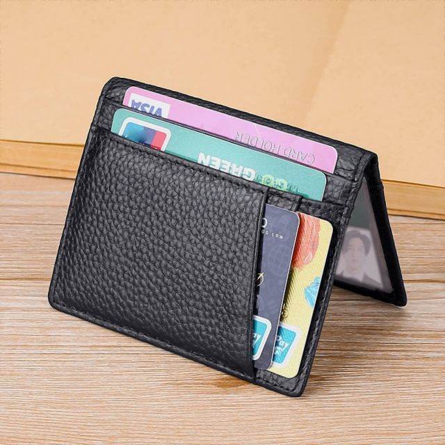 【特価セール】[KAKUYI] 極薄財布 カードケース メンズ 小さい 本革 薄 4