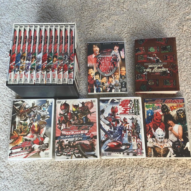 仮面ライダー電王DVD全巻初回限定版＋映画等DVD５本の通販 by とら's ...