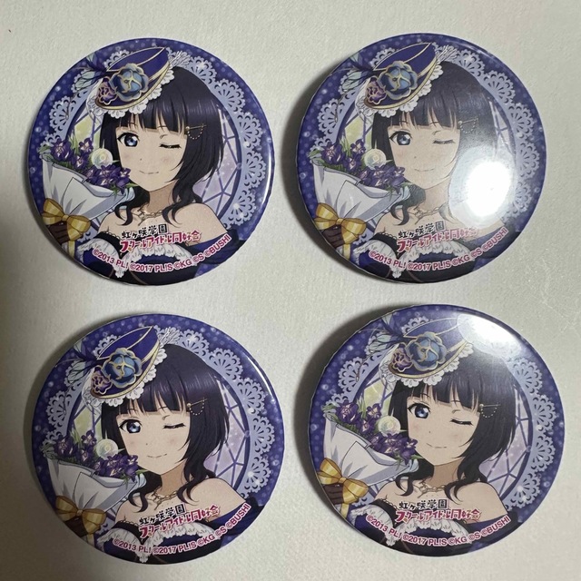 ラブライブ 朝香果林 缶バッジ フェス 虹ヶ咲学園スクールアイドル同好