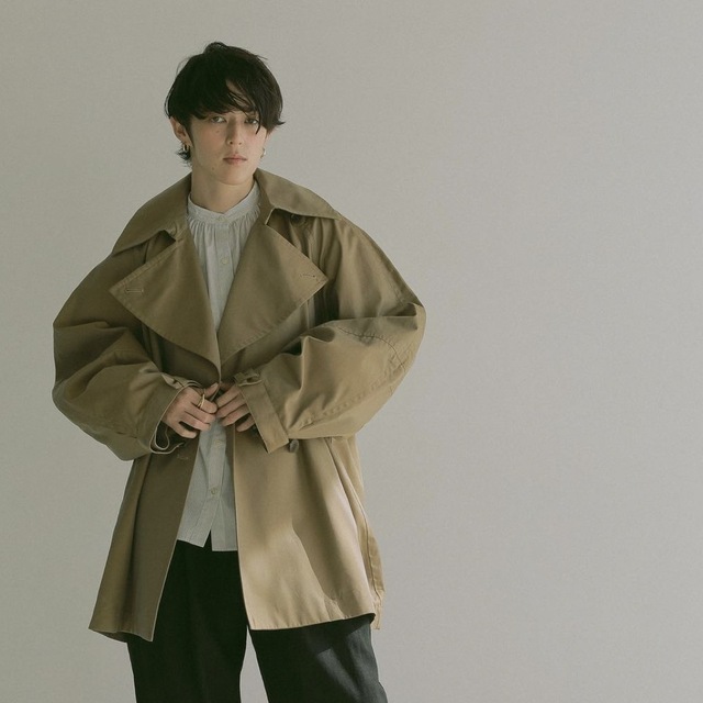 ETRE TOKYO - コーティングショートトレンチコートの通販 by ETRE TOKYO - コーティングショートトレンチコートの通販 by
