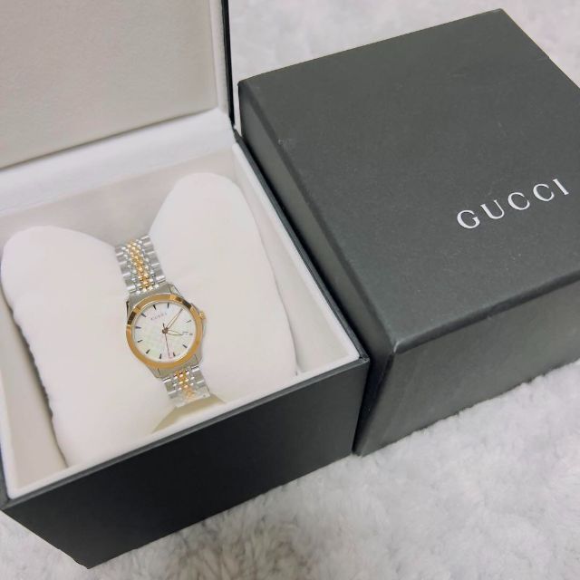Gucci - 【新品未使用】GUCCI グッチ レディース腕時計 GG YA126537