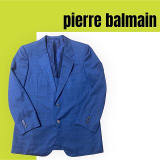 【極上品】80s 90s Pierre Balmain ウールデザインジャケット