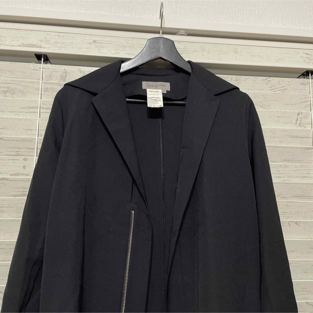 Yohji Yamamoto(ヨウジヤマモト)のYohji yamamoto ウールギャバコート レディースのジャケット/アウター(その他)の商品写真