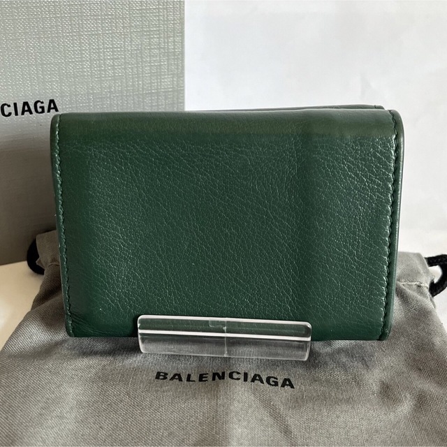 BALENCIAGA - 【人気】バレンシアガ グリーン ペーパーミニ BALENCIAGA - 【人気】バレンシアガ グリーン ペーパーミニ